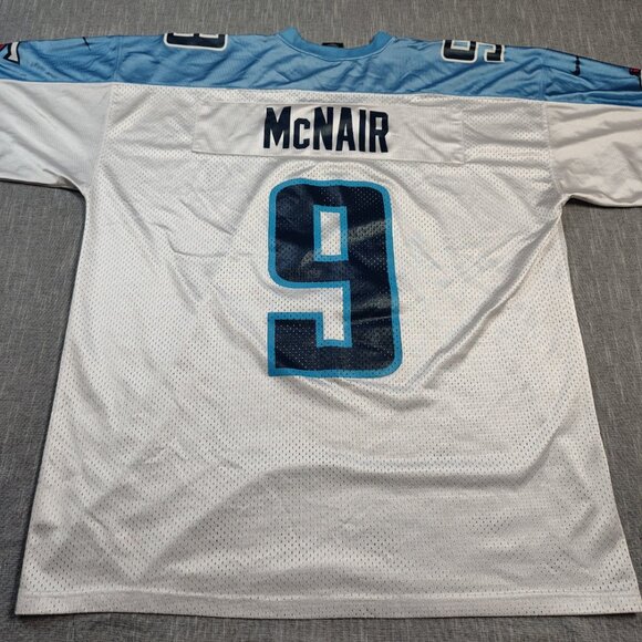 VINTAGE Steve McNair Tennessee Titans Nike Team Jersey XXL White NFL Footballl - Picture 10 of 14